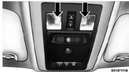 RAM 3500 (2016) - Lampes de lecture et d'accueil - 1