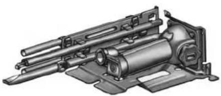 RAM 3500 (2016) - Réinstallation du cric et des outils (sériés 2500 et 3500) - 1