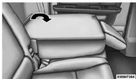 RAM 3500 (2016) - Siège arrêté à dossiers rabattables (configuration de table) - selon l'équipement - 2