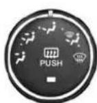 RAM 3500 (2016) - Commande de mode (direction del air) - 1