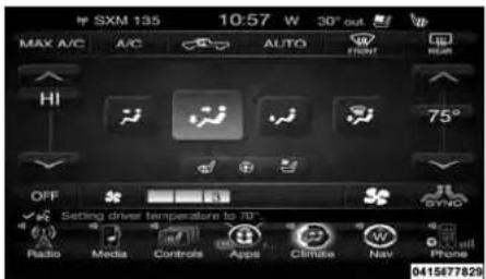 RAM 3500 (2016) - INSTRUMENTS DU TABLEAU DE BORD - 1