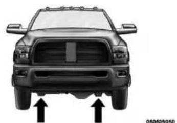 RAM 3500 (2016) - Emplacement de levage avant - 1