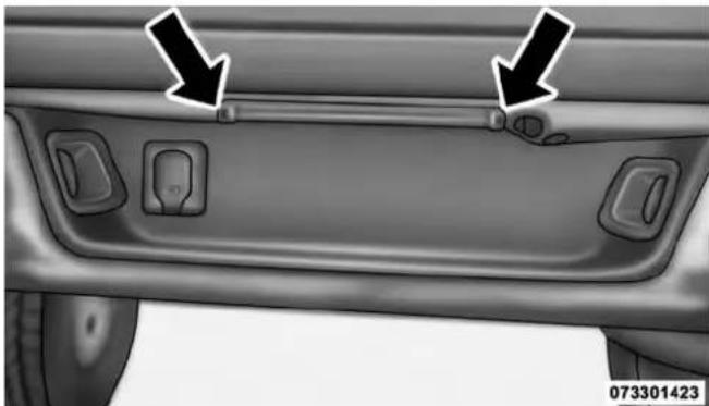 RAM 3500 (2017) - Retrait de l'ampoule de la douille d'ampoule Barredefeuxdepositionarriere(modedesaroues arrirejumelées)-selonl'équipment - 1