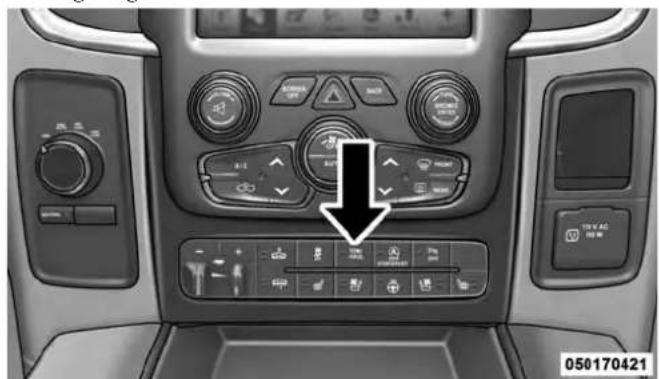 RAM 3500 (2017) - Utilisation du mode de REMORQUAGE-CHARGE LOURDE - 1