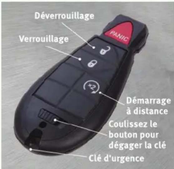 RAM 1500 (2010) - TELECOMMANDE - 1