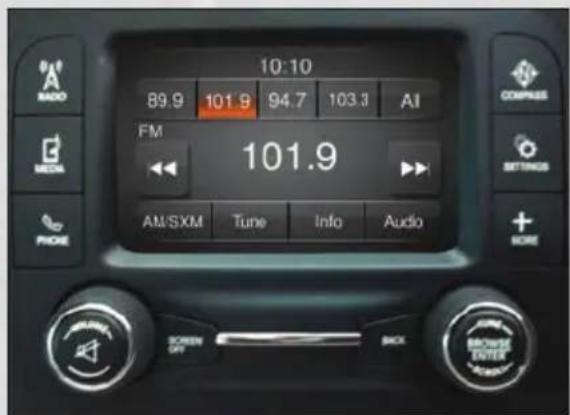 RAM 1500 (2013) - Système Uconnect ^MD 5.0 - 1