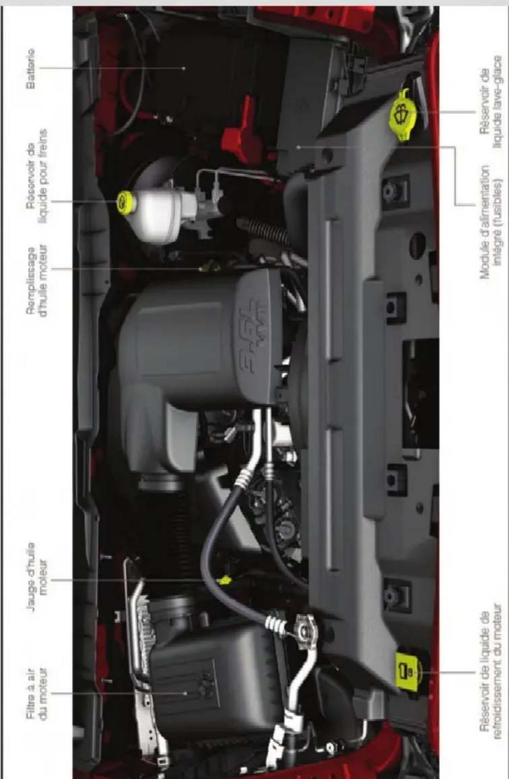 RAM 1500 (2013) - COMPARTIMENT MOTEUR - 1