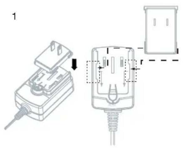 TIVOLI AUDIO The Connector - Adapteripistokkeen asentaminen: - 1