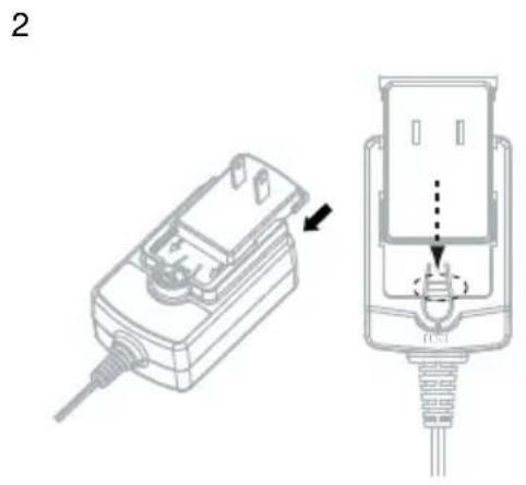 TIVOLI AUDIO The Connector - Plaatsen van de stekkeradapter: - 2