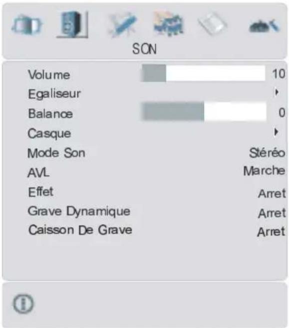 TechLine TL37LC700 - Menu Son - 1
