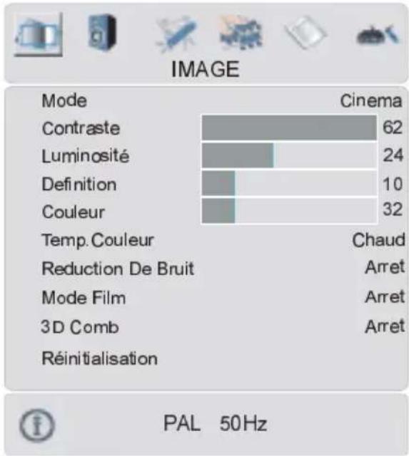 TechLine TL37LC700 - Menu image - 1