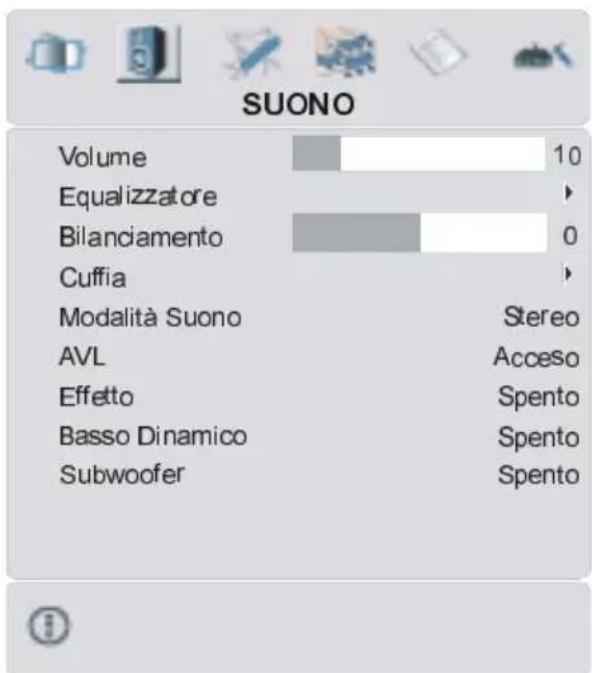 TechLine TL37LC700 - Menu suono - 1