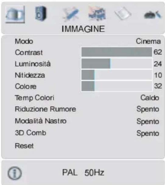 TechLine TL37LC700 - Menu imagine - 1