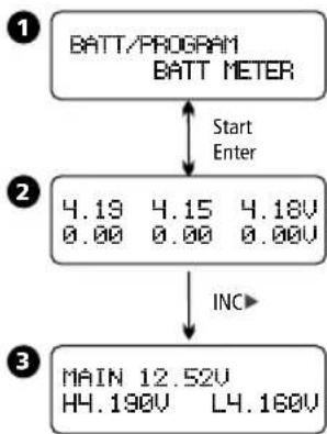 Hitec X2 700 - Schnellkontrolle von Lithium Akkus – Li Batt Meter - 1