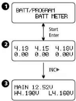 Hitec X2 700 - Contrôle rapide des batteries au lithium – Li Batt Meter - 1