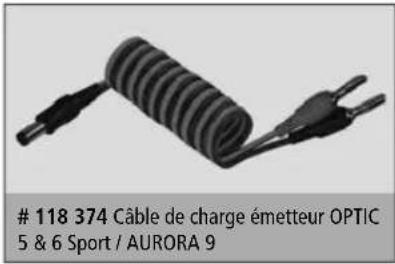 Hitec X2 700 - 6020 Câble de charge émetteur MPX - 1