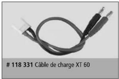 Hitec X2 700 - 2516 Câble de charge MPX - 1
