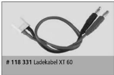 Hitec X2 700 - 2516 Ladekabel mit Multiplex Steck- - 1