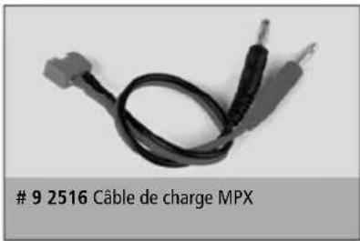 Hitec X2 700 - 071 Câble de charge Traxxas - 1