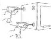 Master Lock LFW123FTC - Instructies voor bevestigen (alleen op bepaalde modellen) - 3