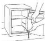 Master Lock LFW123FTC - Istruzioni di ancoraggio (solo in determinati modelli) - 6