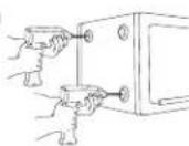 Master Lock LFW123FTC - Anvisningar för fastskruvning (endast vissa modeller) - 3