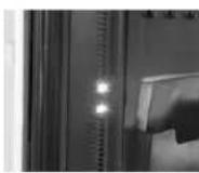 Master Lock LFW123FTC - How to operate the light - 1