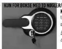 Master Lock LFW123FTC - Hvordan du låser din boks op - 1