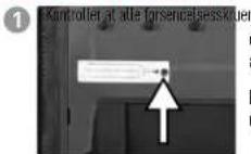 Master Lock LFW123FTC - Klargjøring av safen før bruk - 1