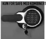 Master Lock LFW123FTC - Låse opp safen - 1