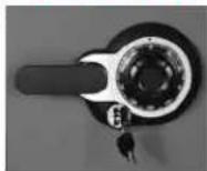 Master Lock LFW123FTC - 金庫の解錠方法 - 1