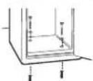 Master Lock LFW082FTC - Bolt-down instructions (For select models only) - 4