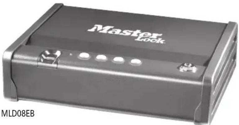 Master Lock MLD08EB - Quick Access Compact Safe - 1