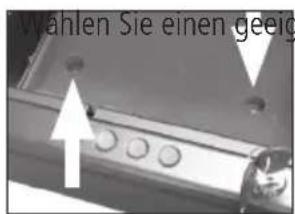 Master Lock MLD08EB - Bestandteile des Befestigungssatzes: - 1