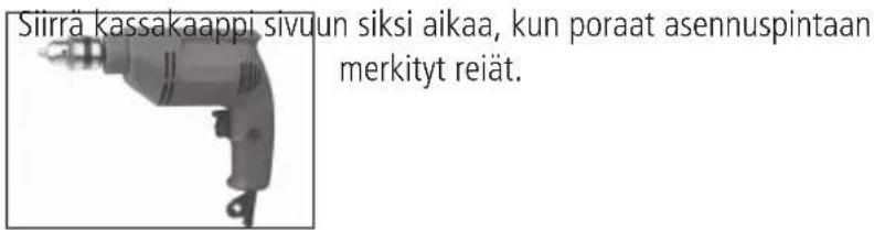 Master Lock MLD08EB - ÄLÄ PORAA KASSAKAAPIN SISÄLTÄ KÄSIN. - 1