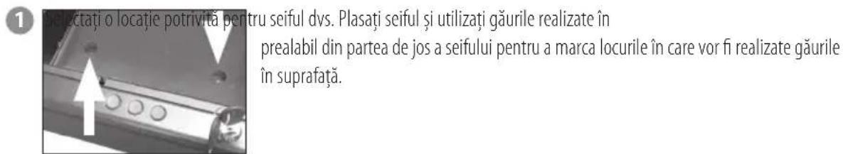 Master Lock MLD08EB - Instrumente necesare pentru fixarea seifului: - 1