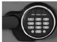 Master Lock LTW123GTC - Programmerbar elektronisk lås - 1