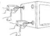 Master Lock LTW123GTC - 警告:・金庫の中からドリル穴を開けることは絶対にしないでください。 - 2