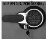 Master Lock LFW205FYC - Entriegeln Ihres Tresors - 1