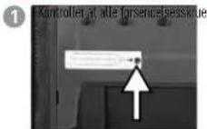 Master Lock LFW205FYC - Klargjoring av safen for bruk - 1