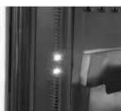 Master Lock LFW205FYC - How to operate the light - 1