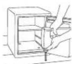 Master Lock LFW205FYC - Instructies voor bevestigen (alleen op bepalde modellen) - 6