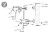 Master Lock LFW205FYC - Instructions pour boulonner le coffre-fort (certains modèles uniquement) - 1