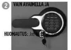 Master Lock LFW205FYC - Kaapin lukitseminen - 2