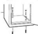 Master Lock LFW205FYC - Bolt-down instructions (For select models only) - 6