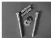 Master Lock LFW205FYC - Bolt-down instructions (For select models only) - 1