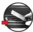 Master Lock X041ML - Installation des piles - 1