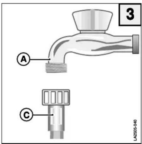 NEW POL XD900IXDG - WATER CONNECTION - 1