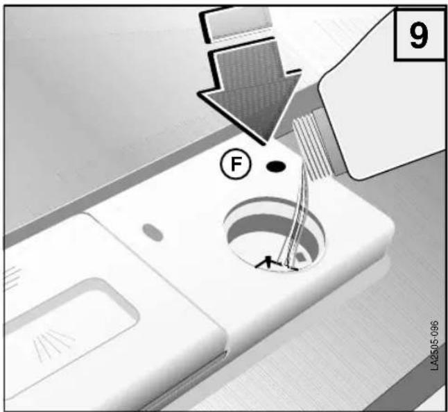 NEW POL XD900DG - Segnalazione di controllo per l'introduzione del brillantante - 1