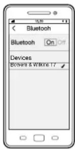 B&W T7 - Bluetooth pripojen - 3